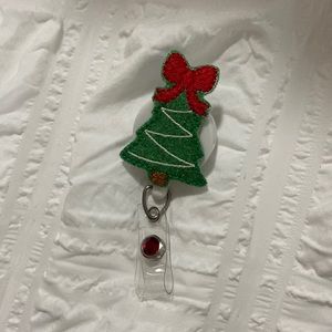 Christmas badge reel BRAND NEW
